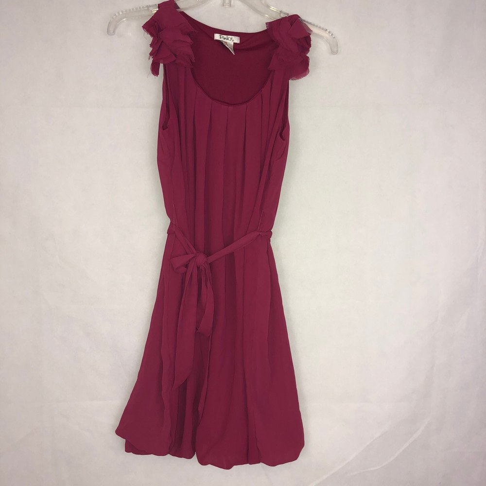 Pinky Burgundy Pink Dress Size Small